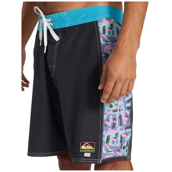 Quiksilver x Stranger Thing Men Size 40 Original Arch 1986 Board Shorts 18” NWT - Picture 3 of 12